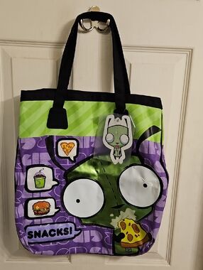 Invader Zim Nickolodeon Tote Bag